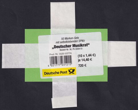 VPA für 50 Stück (Type I)