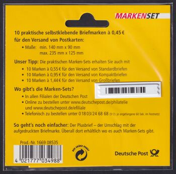 Bund MH 58 b I B a hinten