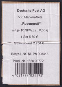 VPA für 500 Stück (Type V)