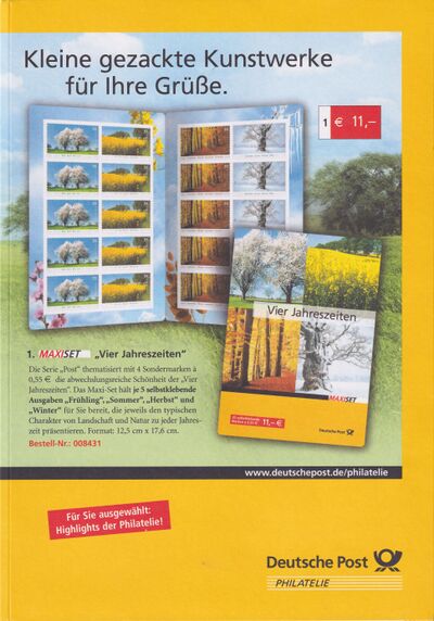 Bund MH 65 - Werbung Versandstelle (Din C5)