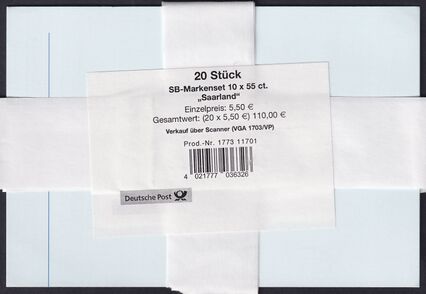 VPA für 20 Stück - Type I (Postpoints)