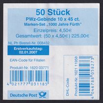 VPA für 50 Stück (Type I)